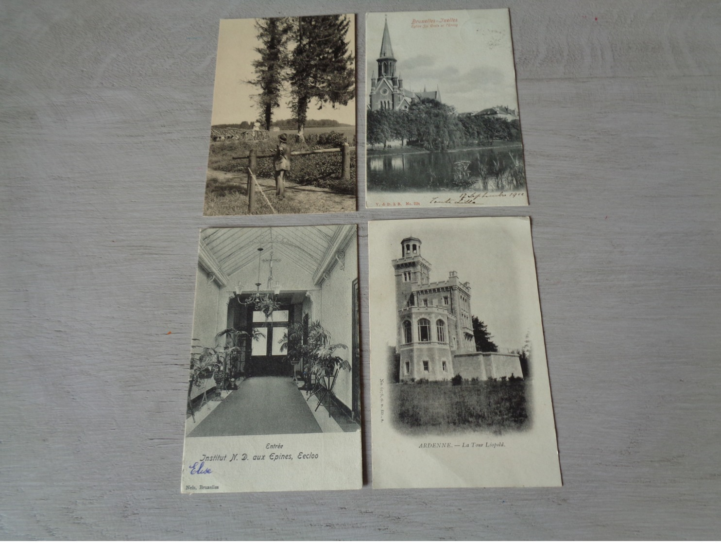 Beau lot de 60 cartes postales de Belgique       Mooi lot van 60 postkaarten van België   - 60 scans