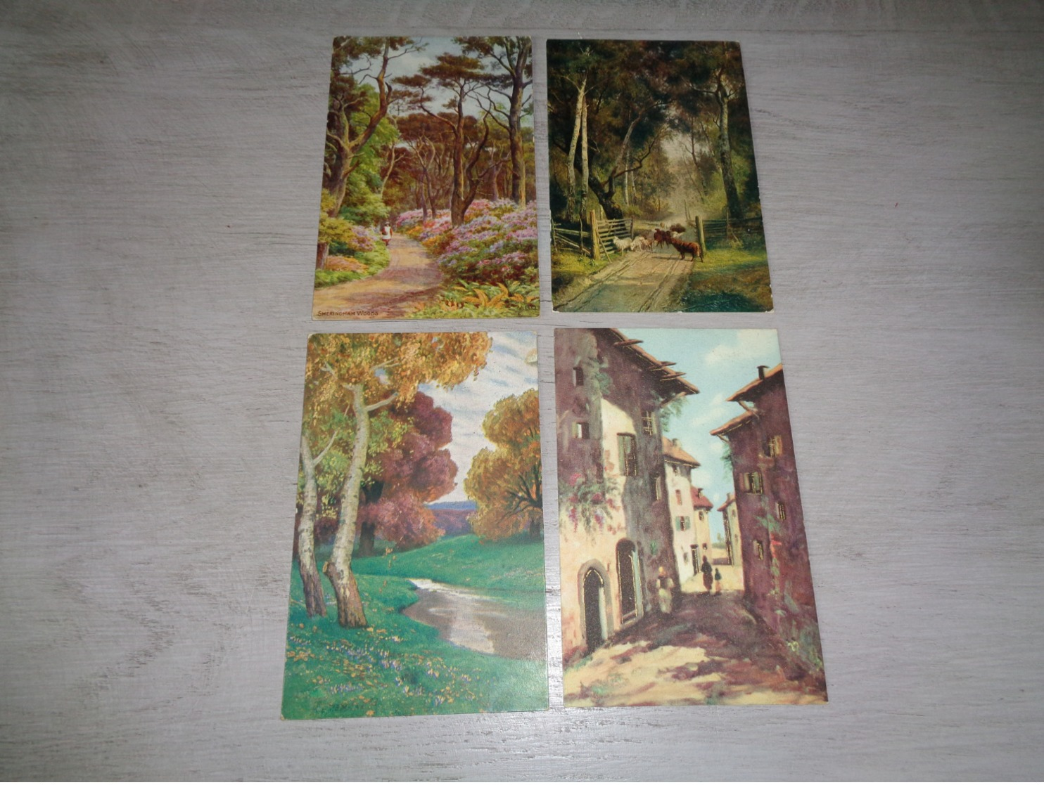 Beau Lot De 60 Cartes Postales De Fantaisie Paysages Paysage Mooi Lot Van 60 Postkaarten Fantasie Landschappen Landschap - 5 - 99 Cartes