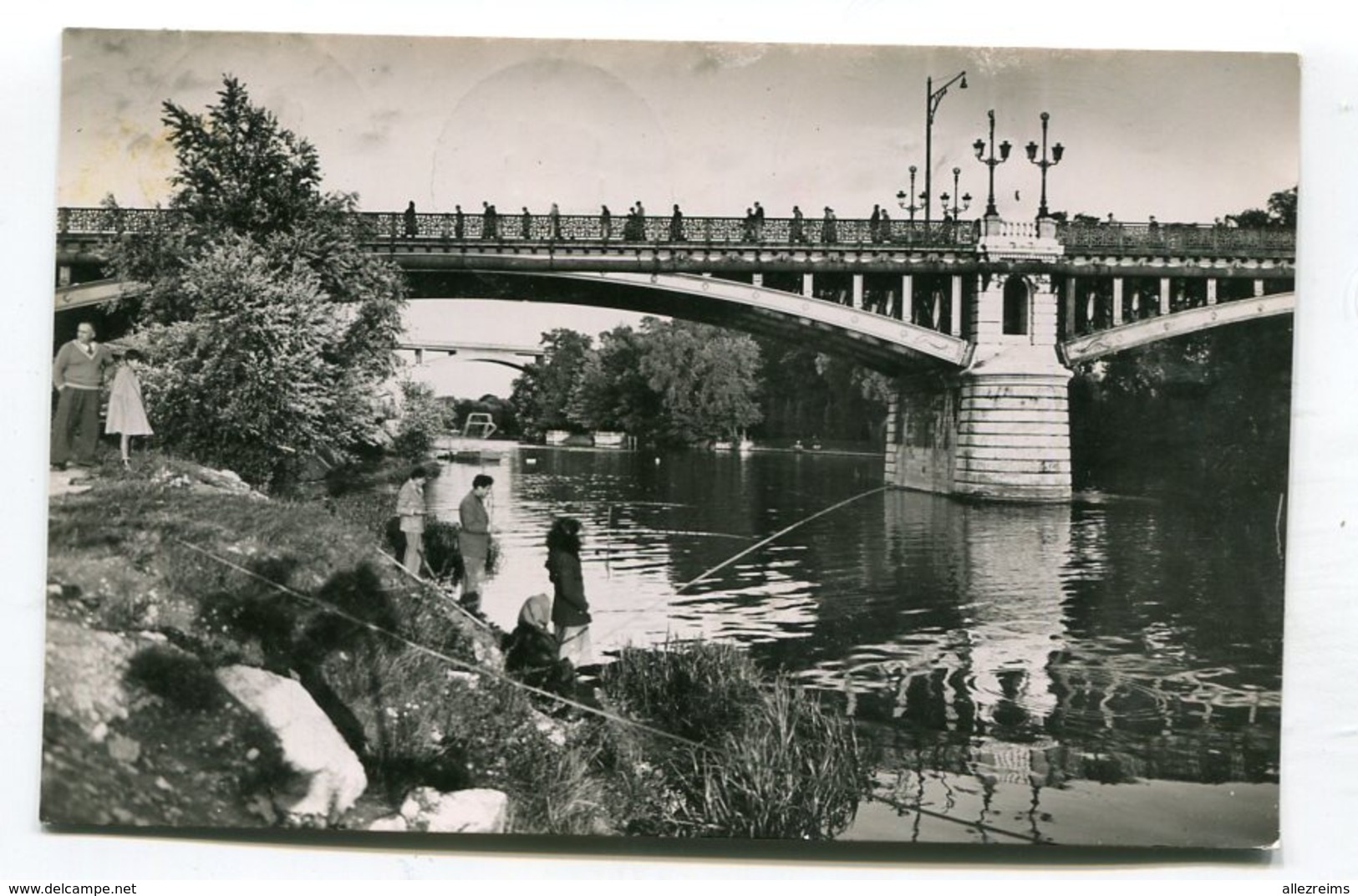 CPA  94 : NOGENT Sur MARNE   Pêcheurs Carte Glaçée  A   VOIR   !!!! - Nogent Sur Marne