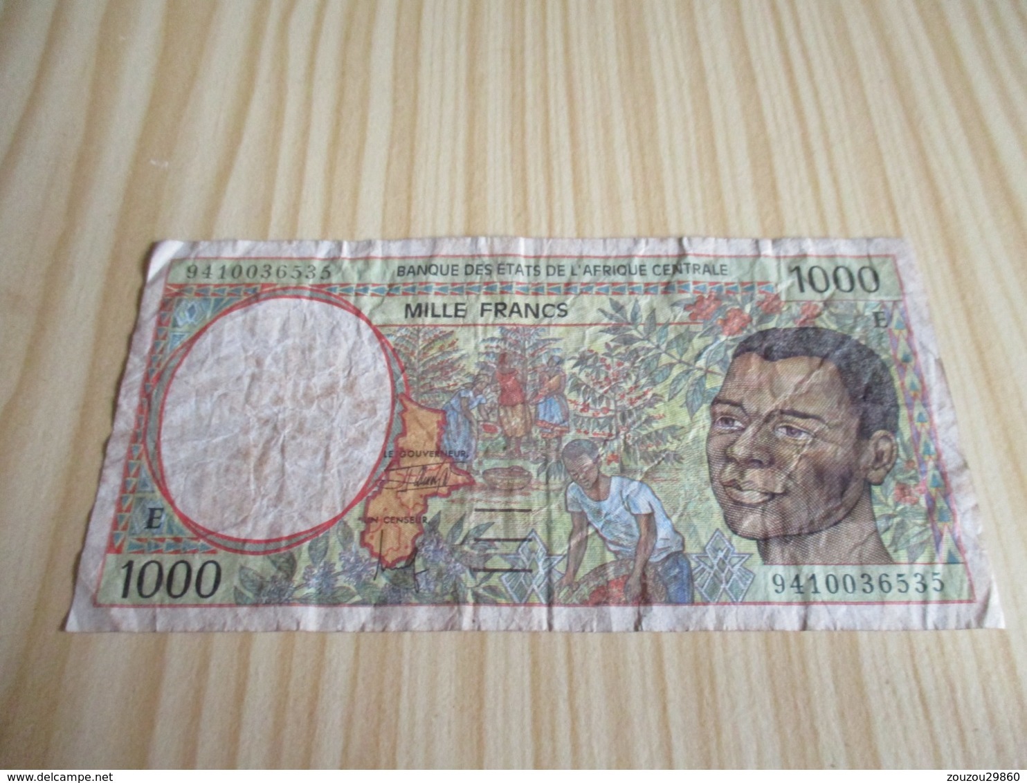 Cameroun.Billet 1000 Francs 1994. - Camerun