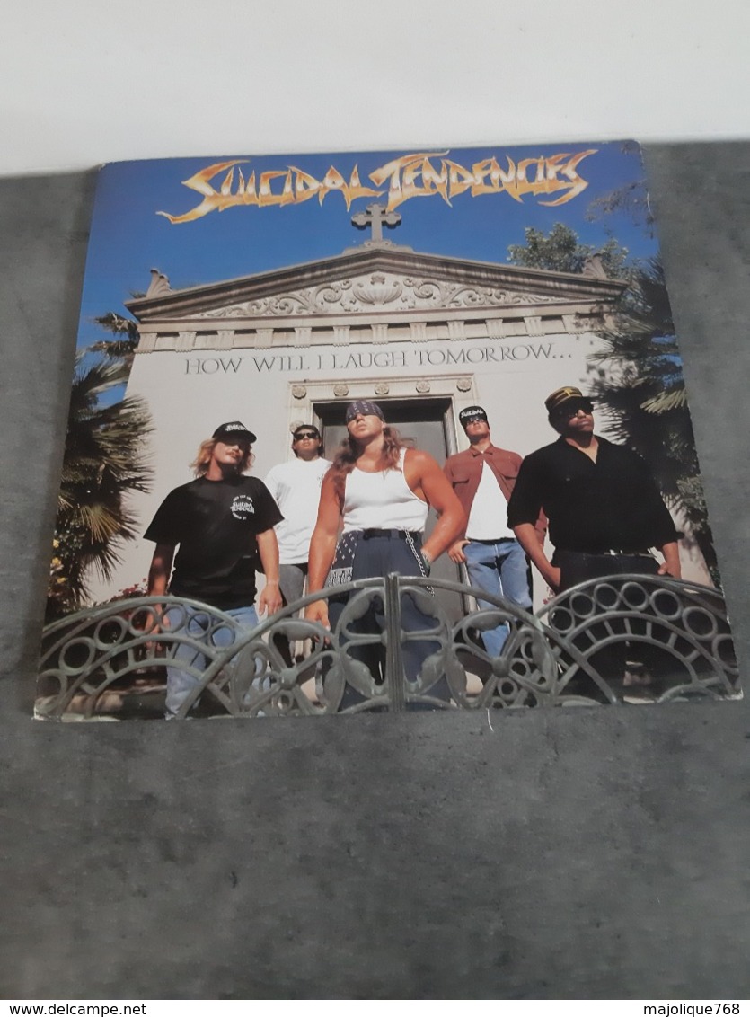 Suicidal Tendencies - How Will I Laugh Tomorrow When I Can Even Smile Today - Virgin V 2551 - 1988 - - Hard Rock & Metal