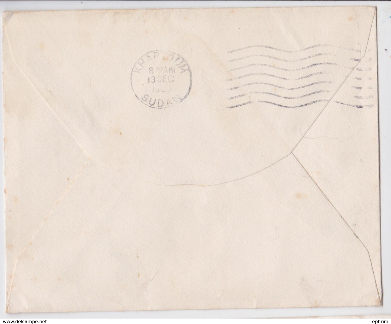Sudan Stamp Khartoum Air Mail Cover To Middleton Lettre Timbre Soudan - Sudan (1954-...)