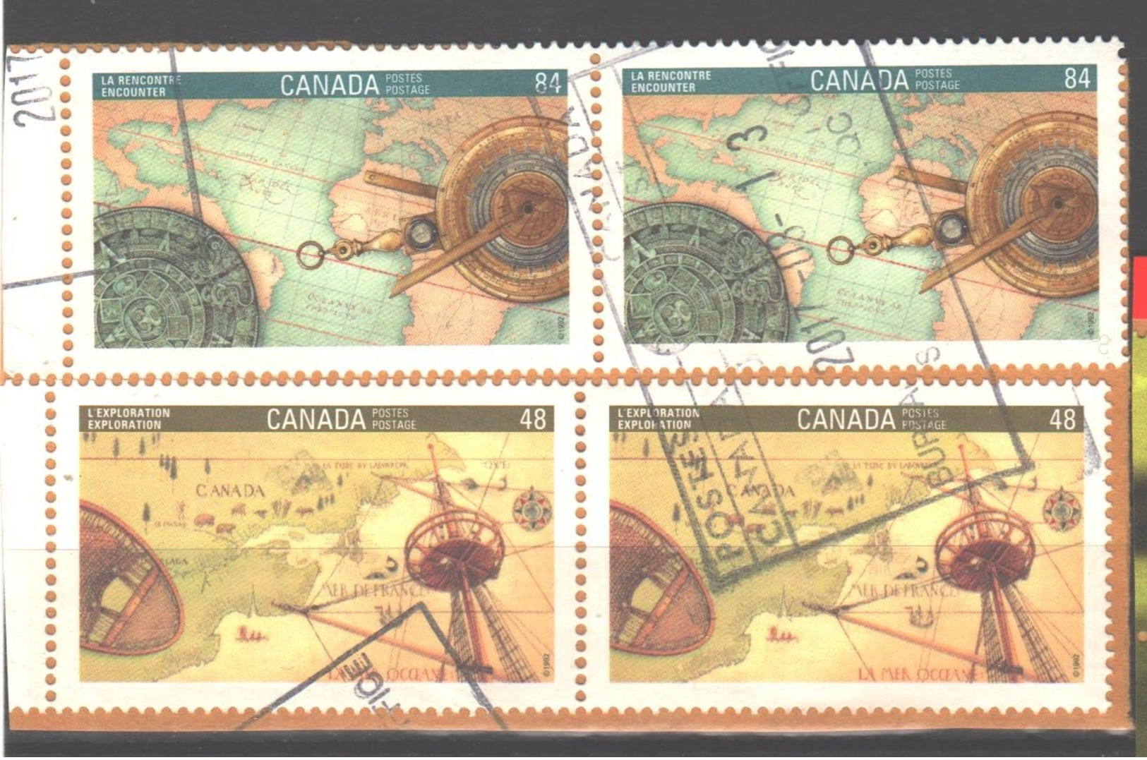 Canada  Used Stamps 1992 - Oblitérés