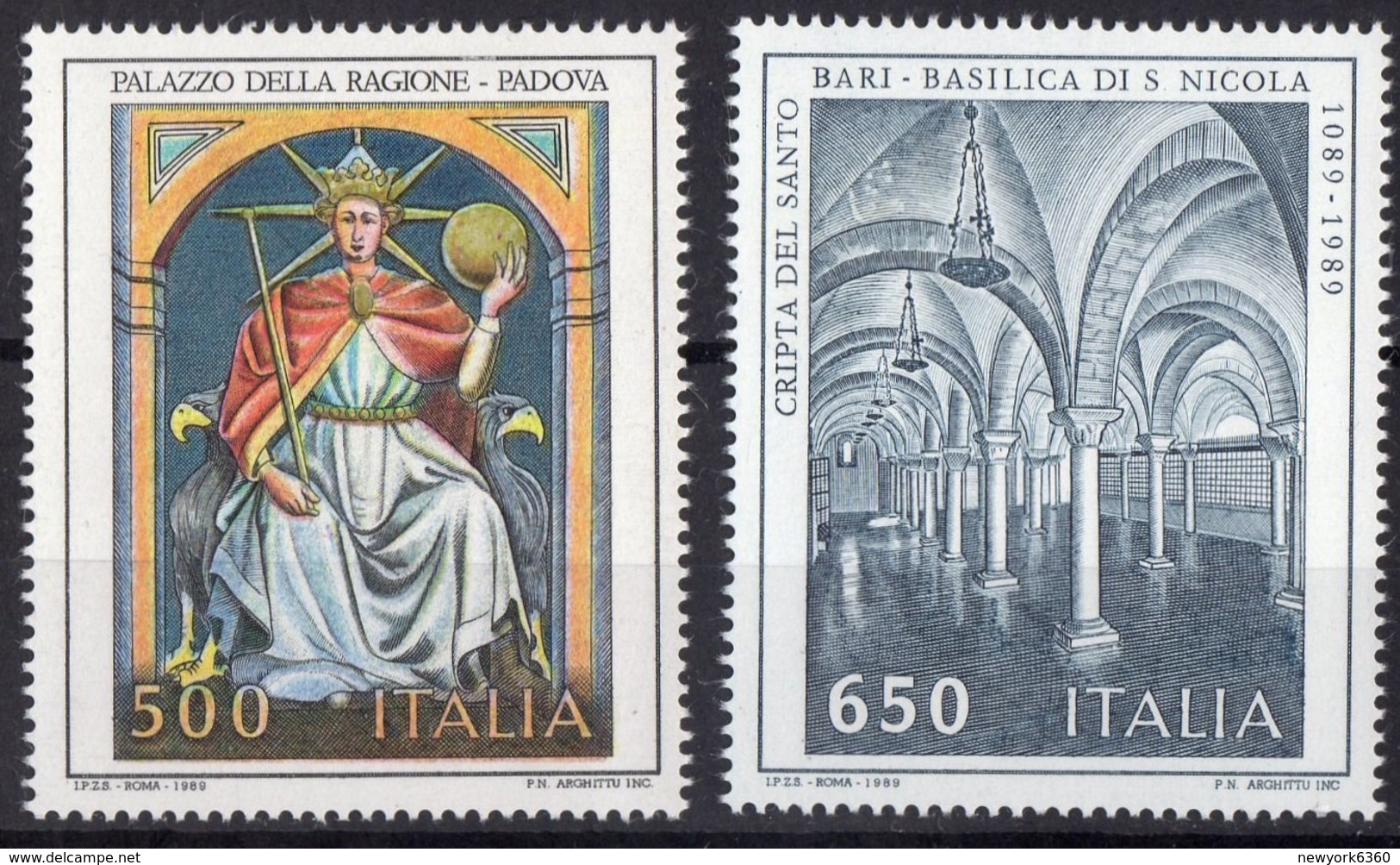 1989 ITALIE  N** 1805 1806  MNH - 1981-90: Mint/hinged