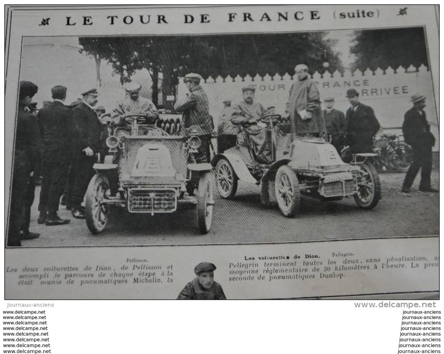 1906 TOUR DE FRANCE AUTOMOBILE - SAUT EN HAUTEUR - FETE DU PRADO A MADRID - CIRCUIT DE LA SARTHE / MEULAN VOILE