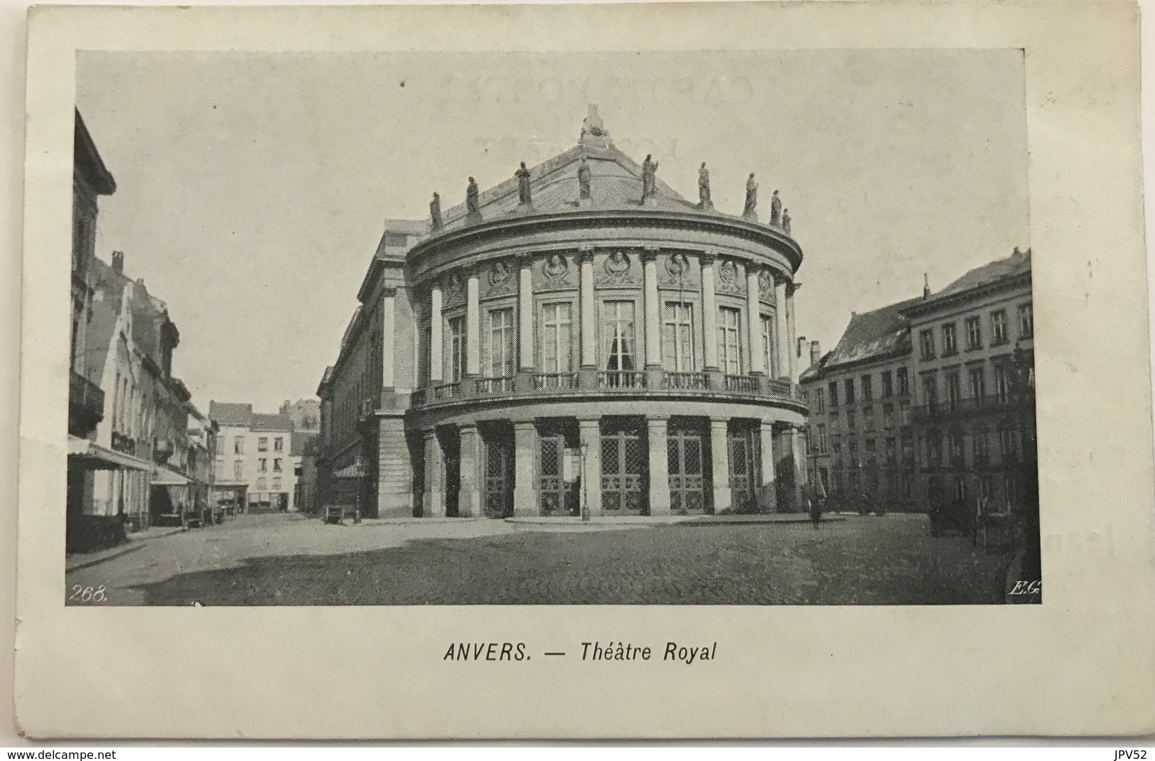 (1170) Anvers - Théâtre Royale - Chocolaterie - Confiserie De La Cour - Jean Fierens - Antwerpen