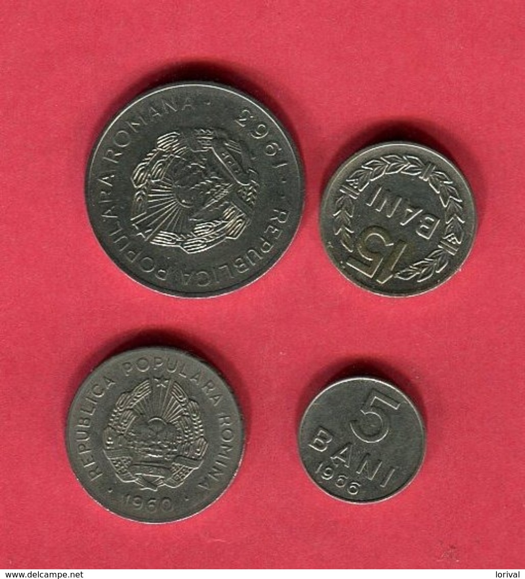 LOT 4 MONNAIES DIFFERENTES TB+ 3 - Romania