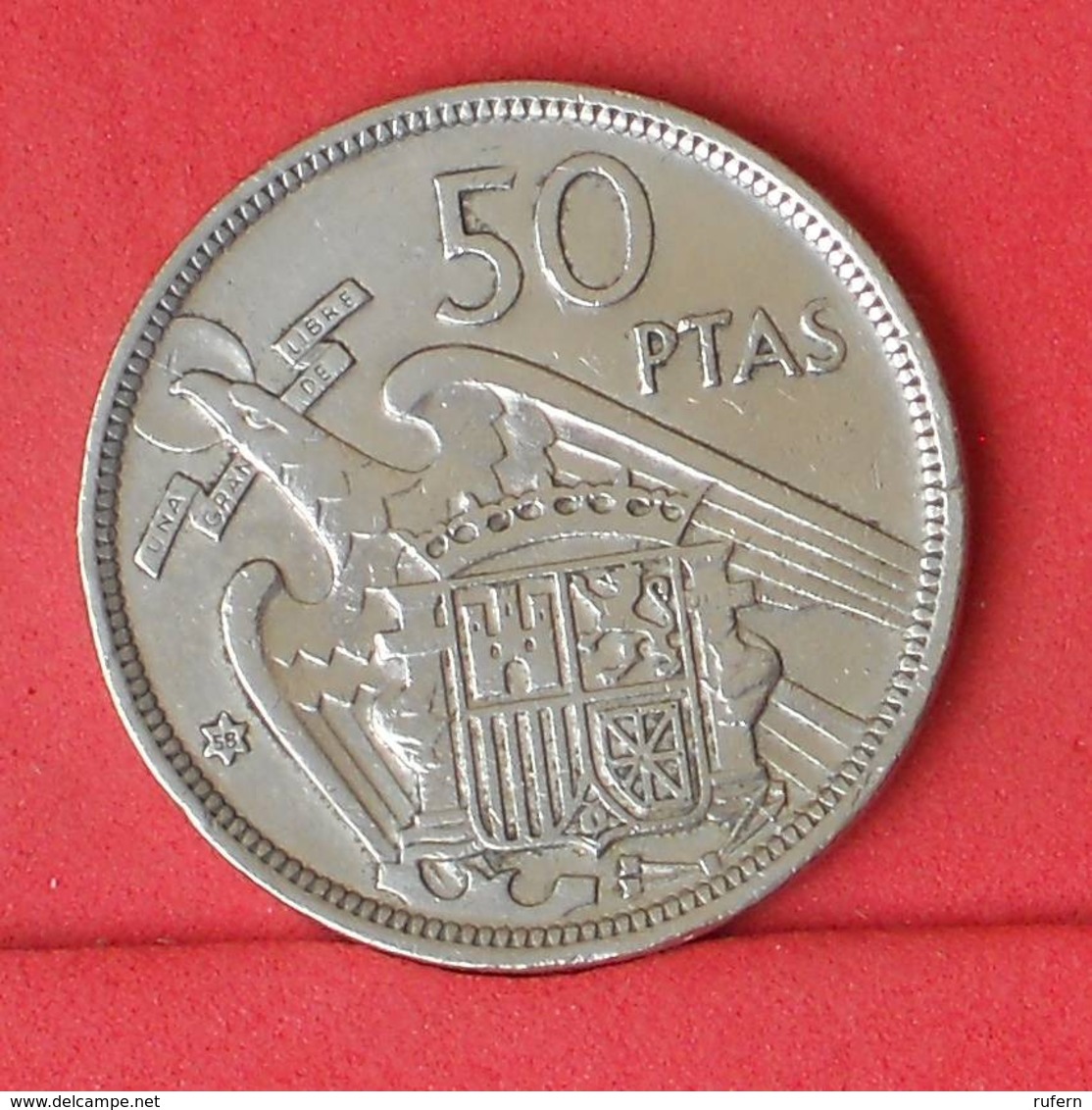 SPAIN 50 PESETAS 1957-58 -    KM# 788 - (Nº31415) - 50 Pesetas