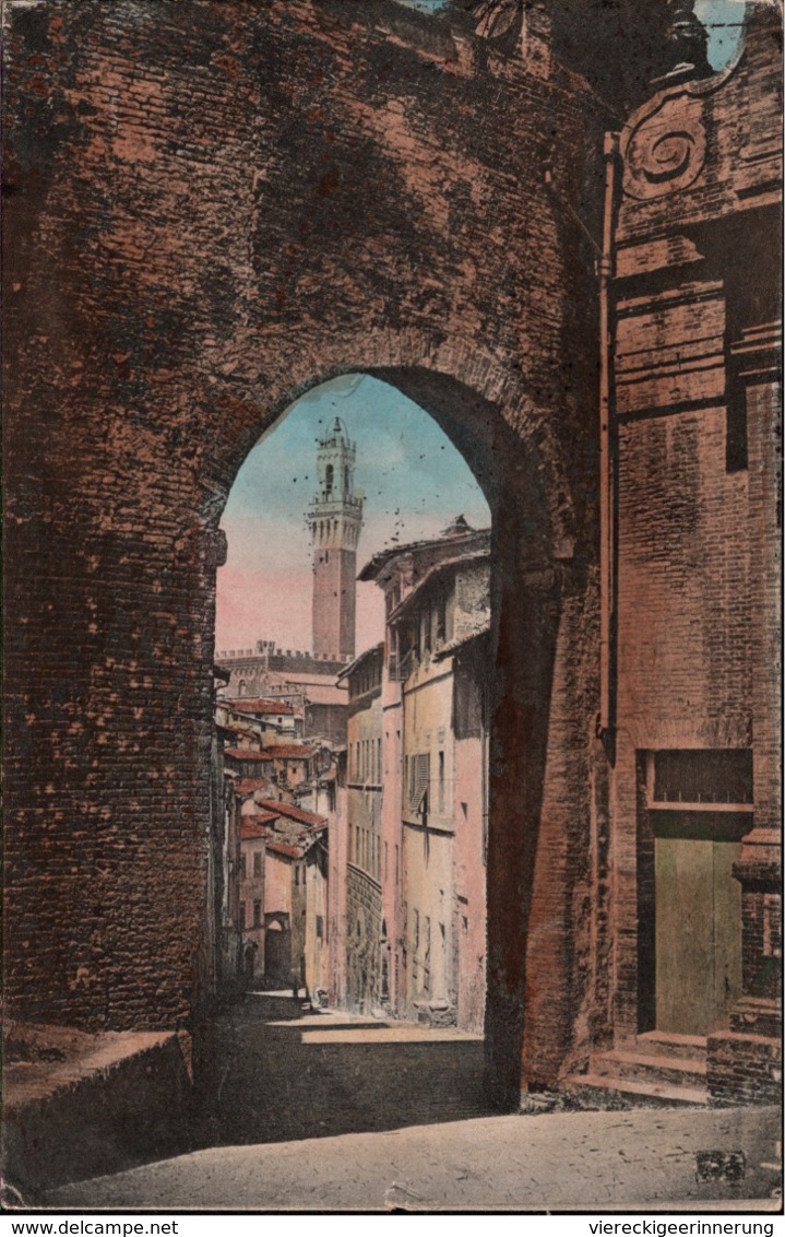 ! Alte Ansichtskarte Siena, Arco Di San Giuseppe, 1913,Toscana - Siena