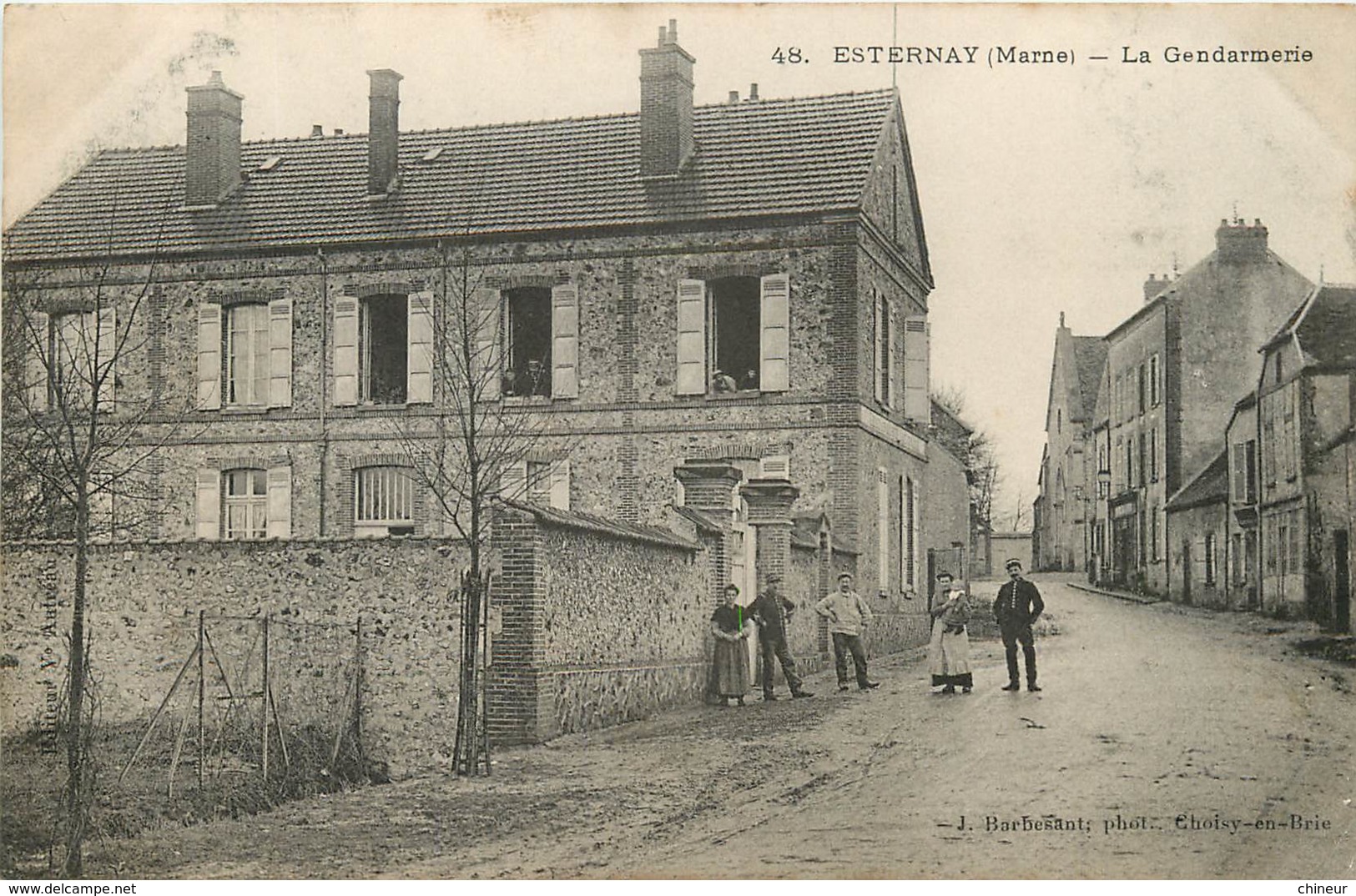 ESTERNAY LA GENDARMERIE - Esternay