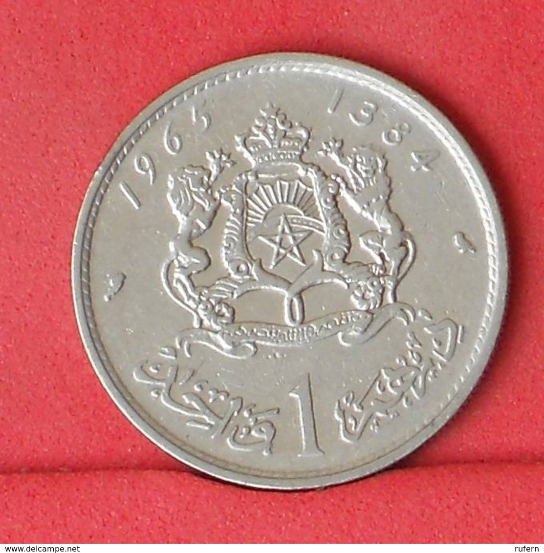 MOROCCO 1 DIRHAM 1965 -    KM# 56 - (Nº31451) - Maroc