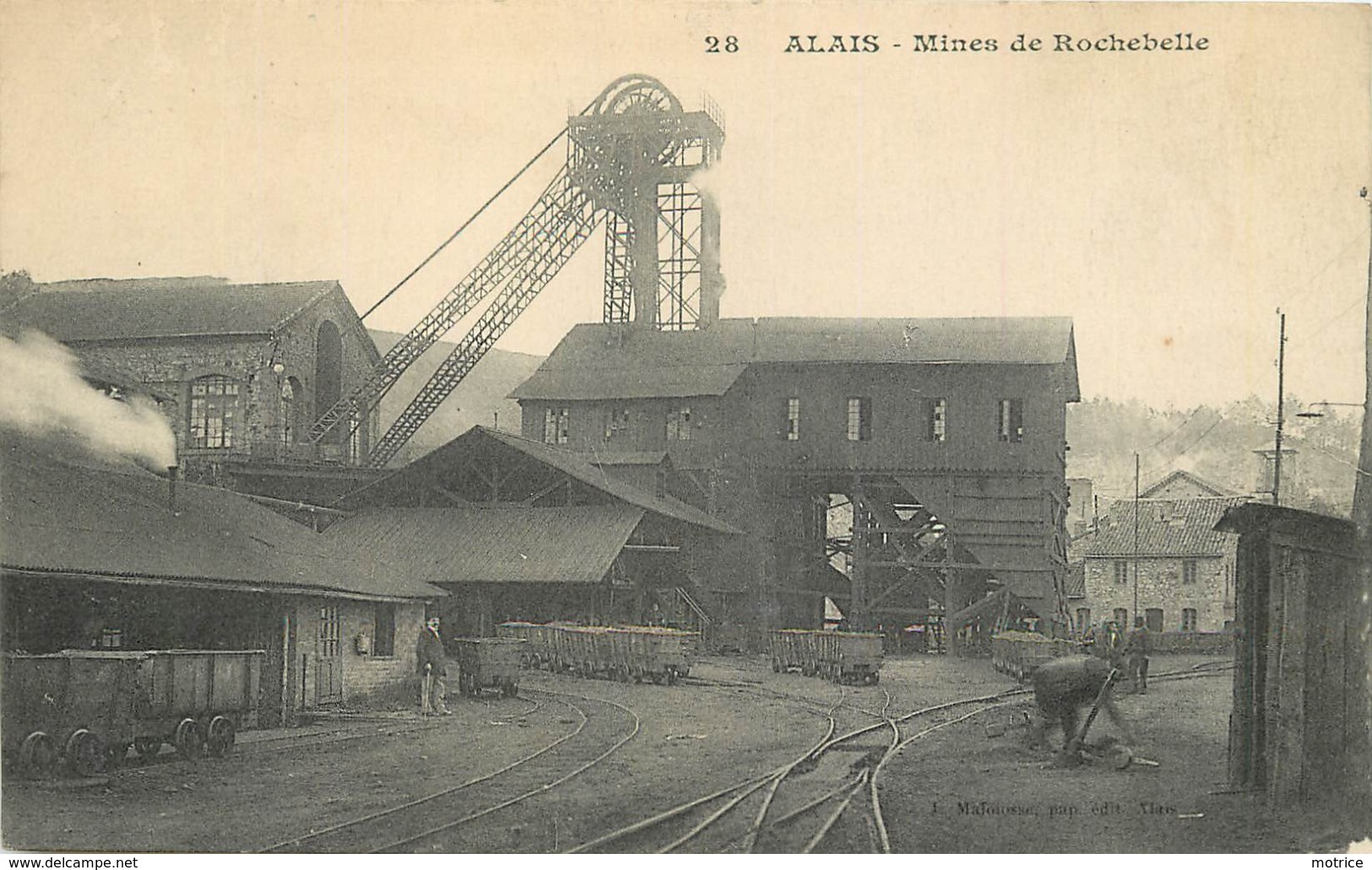 ALAIS - Mines De Rochebelle. - Mines