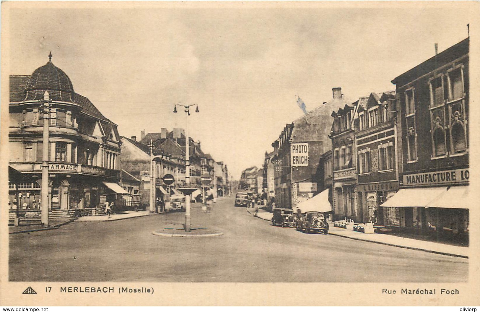 France - 57 - Merlebach - Rue Maréchal Foch - Andere & Zonder Classificatie