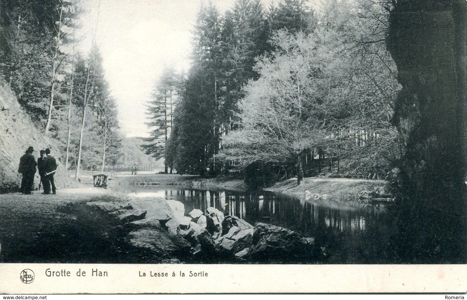 Belgique - Han Sur Lesse - La Lesse à La Sortie - S.A. Grottes De Han Nº 10 - - Autres & Non Classés