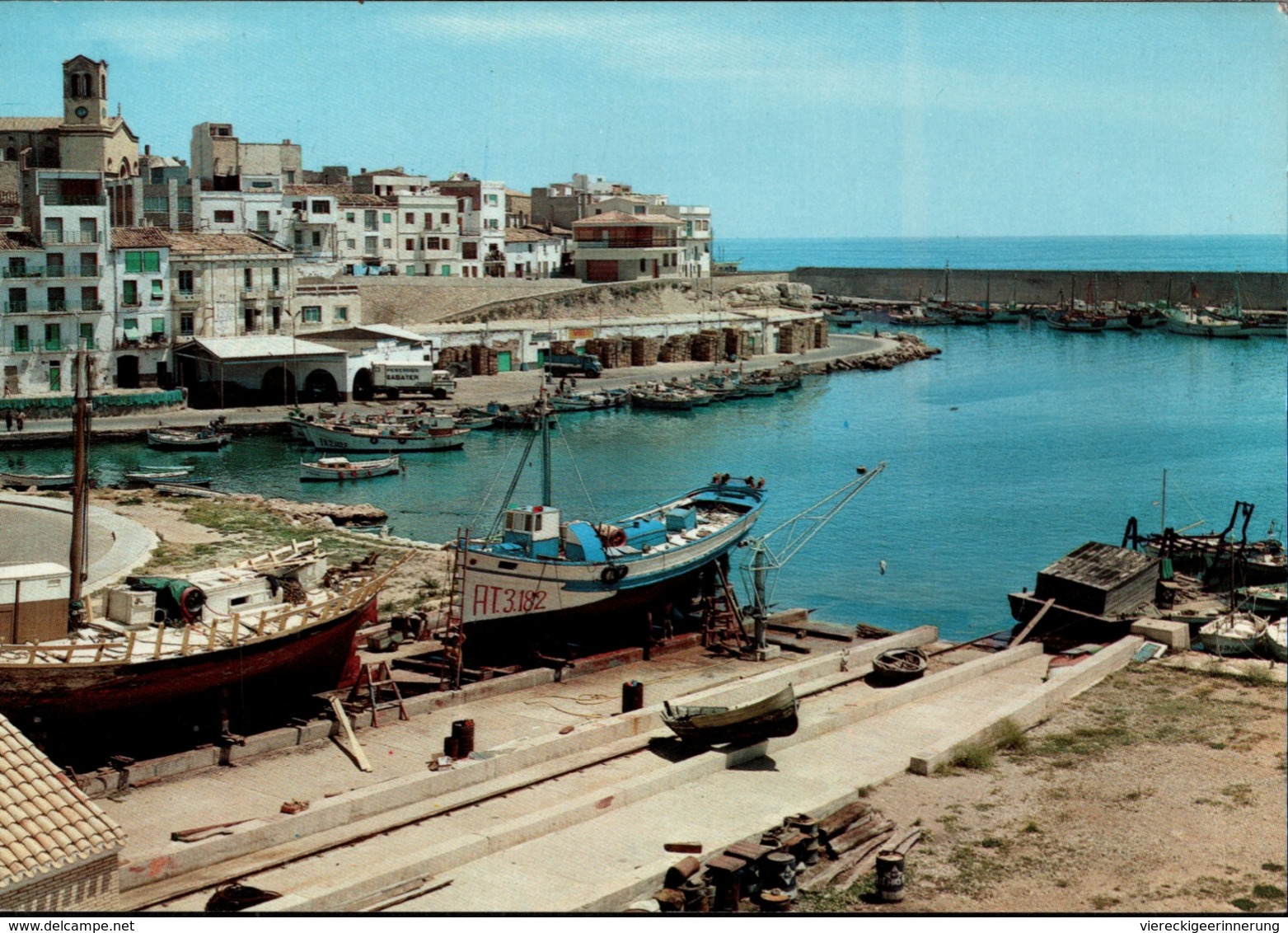 ! Moderne Ansichtskarte Tarragona, Costa Dorada, Hafen, Harbour, Ships, Spanien - Tarragona