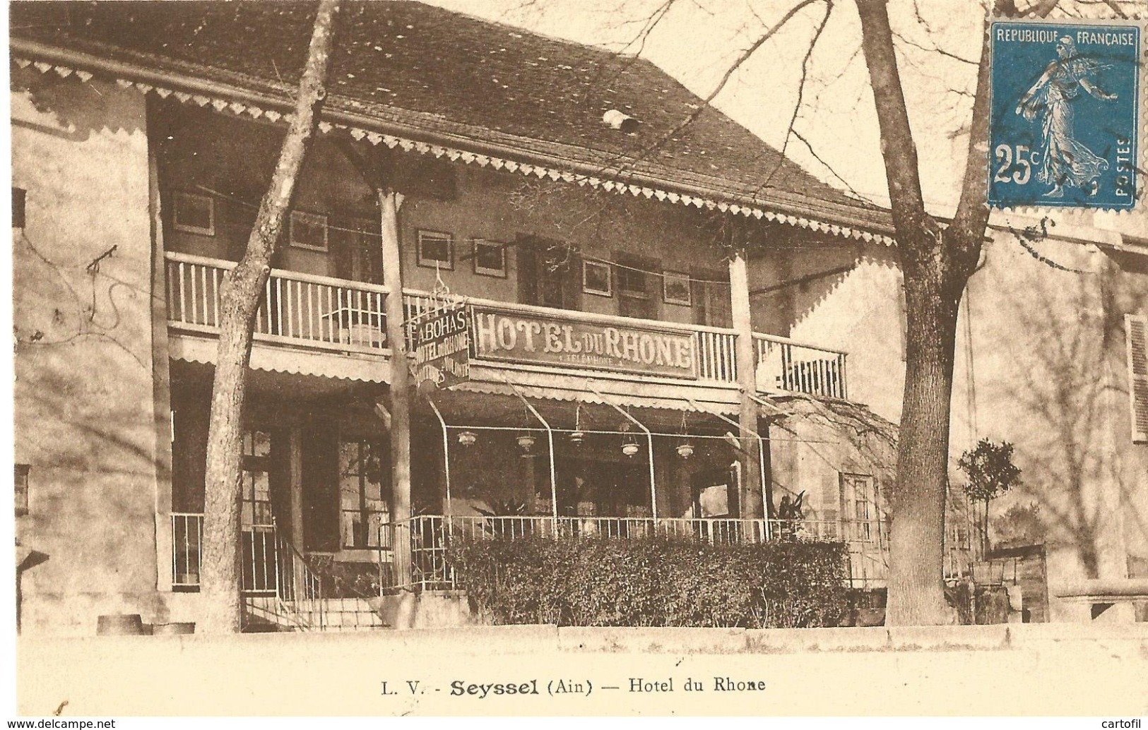 SEYSSEL - Hôtel Du Rhône - Seyssel