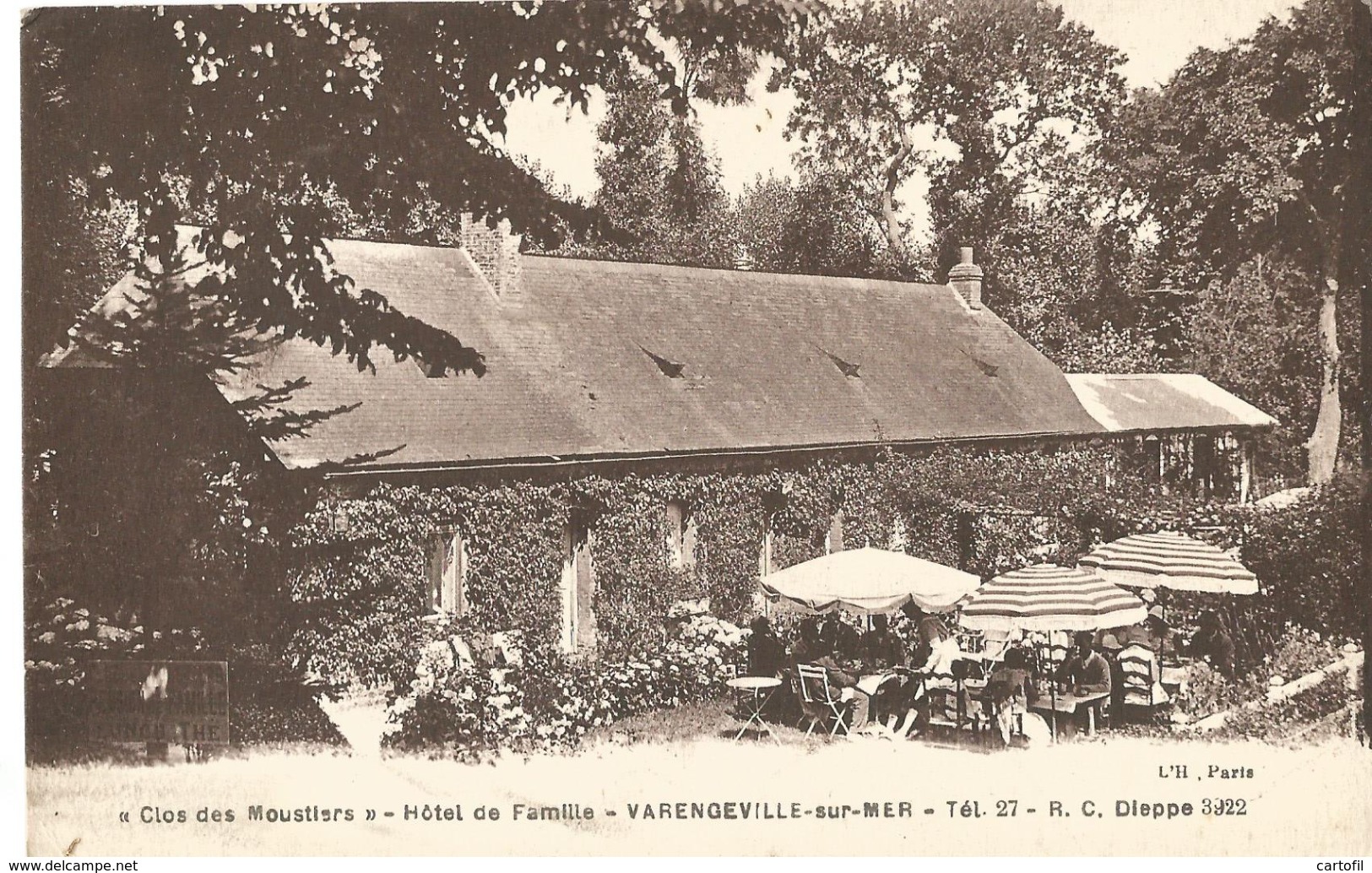 VARENGEVILLE SUR MER- "Clos Des Moustiers" - Hôtel De Famille - Varengeville Sur Mer