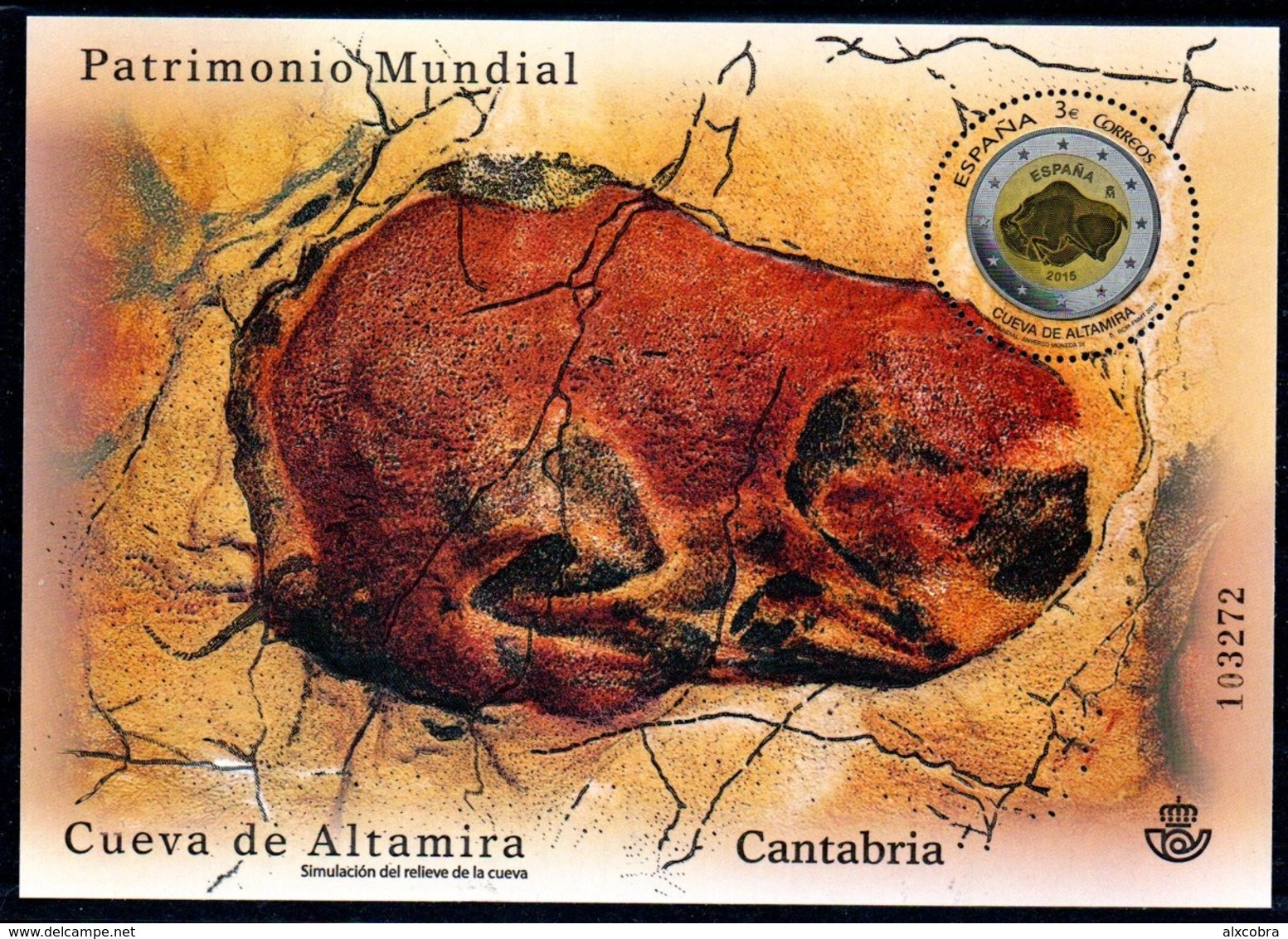 Spain Cueva Altamira 2015 M/S MNH - Nuevos