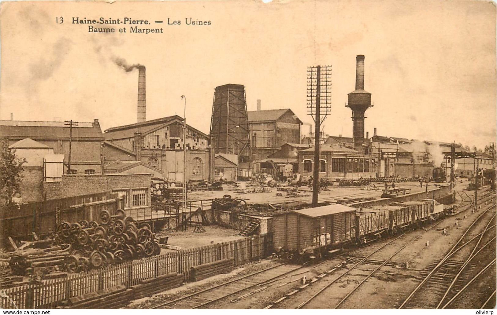 La Louvière - Haine-Saint-Pierre - Les Usines Baume Et Marpent - La Louvière