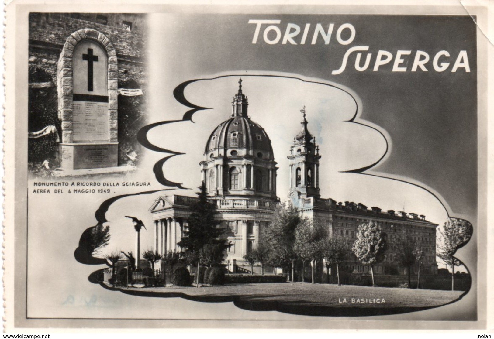 TORINO-SUPERGA-VERA FOTO-1953-F.G - Iglesias