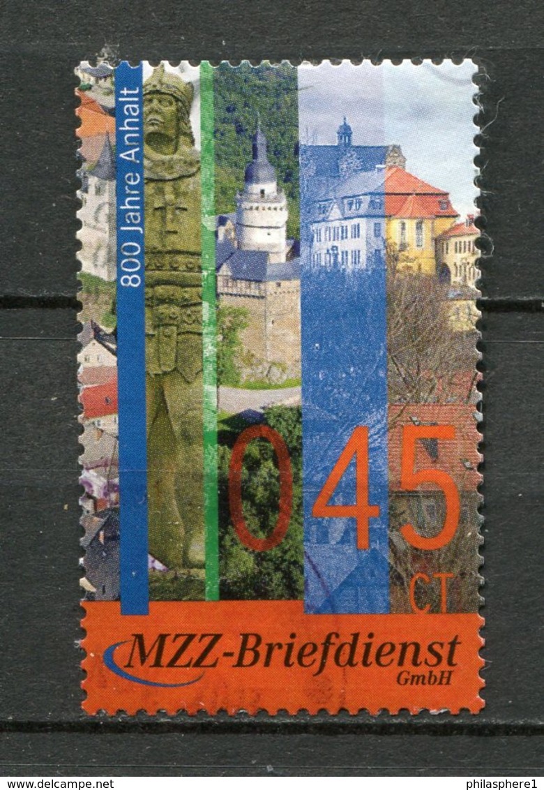 BRD Privatpost Briefdienst MZZ Nr.44          O  Used         (024) - Privados & Locales