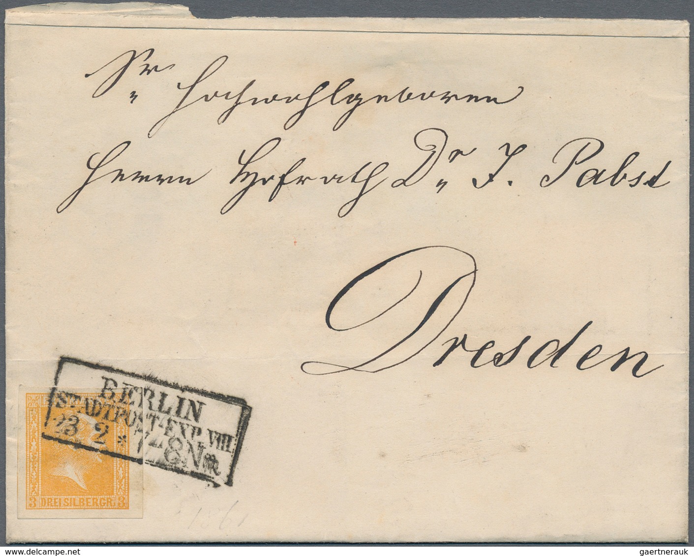 Nachlässe: 1850/1930, Sammlernachlaß Mit Ca. 150 Briefen, Teilbriefen Und Vorderseiten Aus Deutschla - Vrac (min 1000 Timbres)