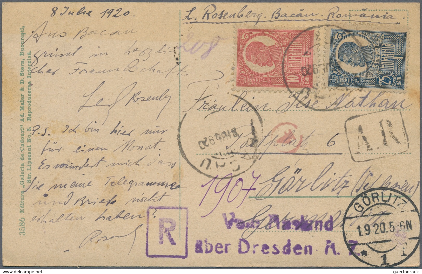 Nachlässe: 1850/1930, Sammlernachlaß Mit Ca. 150 Briefen, Teilbriefen Und Vorderseiten Aus Deutschla - Vrac (min 1000 Timbres)