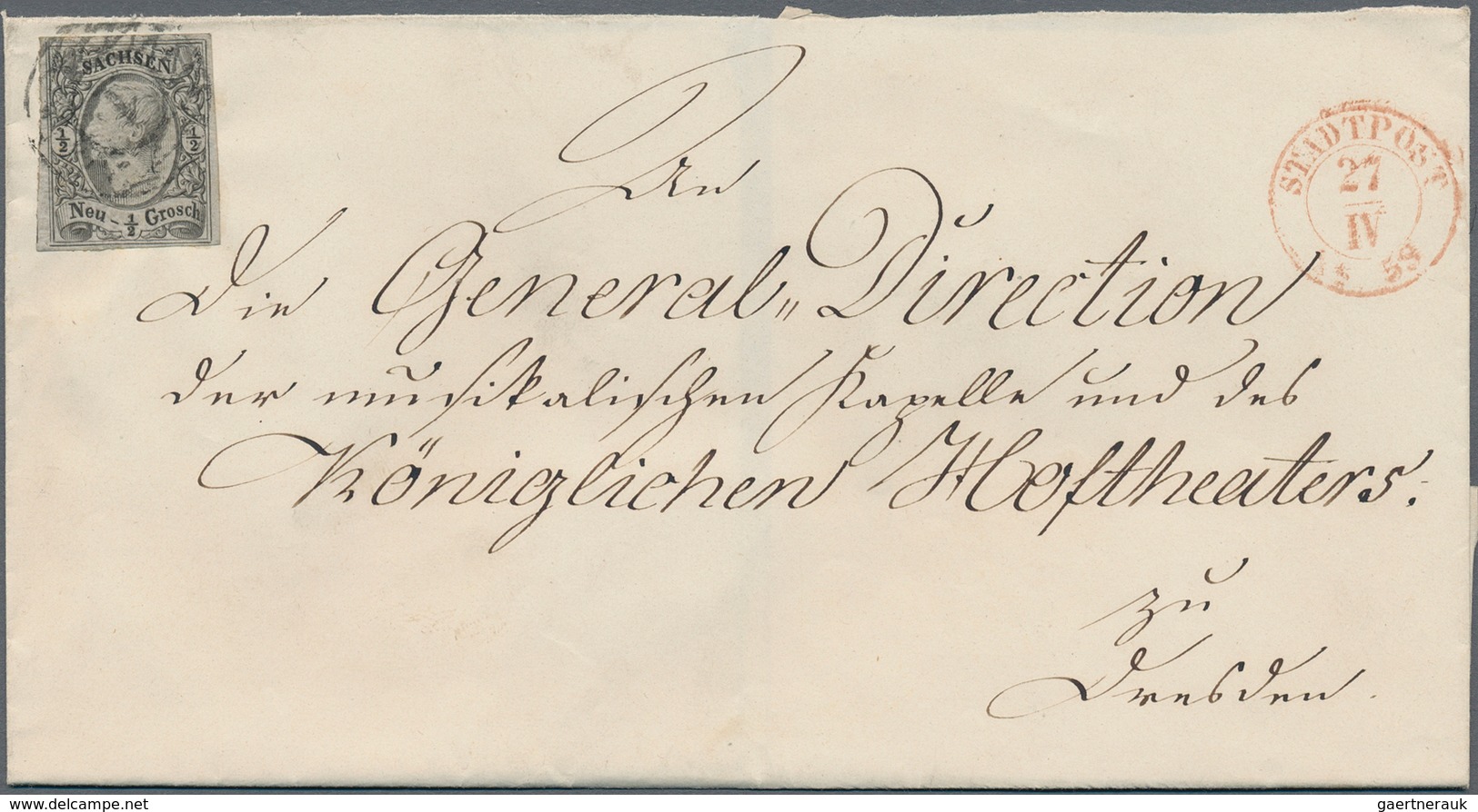 Nachlässe: 1850/1930, Sammlernachlaß mit ca. 150 Briefen, Teilbriefen und Vorderseiten aus Deutschla