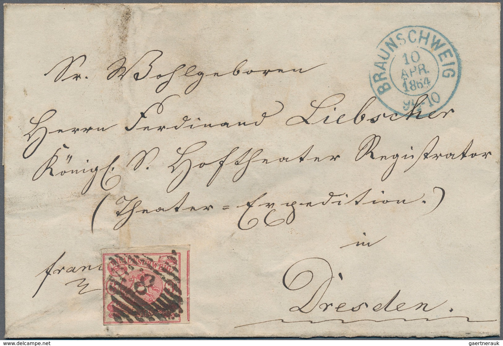 Nachlässe: 1850/1930, Sammlernachlaß mit ca. 150 Briefen, Teilbriefen und Vorderseiten aus Deutschla