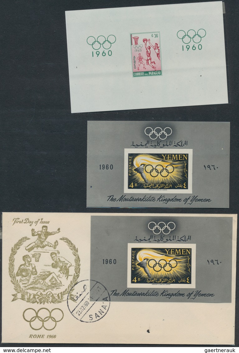 Nachlässe: Thematik: Olympische Spiele / Olympic Games - 1960/1988, Fantastic Collection On The Olym - Vrac (min 1000 Timbres)