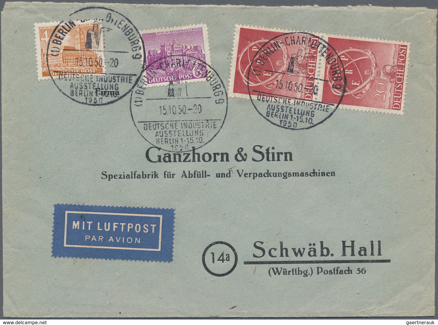 Nachlässe: 1900/1990 Ca., 6 Briefauswahlhefte Mit überwiegend Deutschen Briefen Und Ganzsachen Mit H - Vrac (min 1000 Timbres)