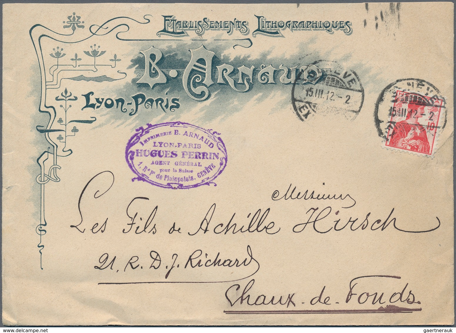 Nachlässe: 1900/1990 ca., 6 Briefauswahlhefte mit überwiegend deutschen Briefen und Ganzsachen mit H