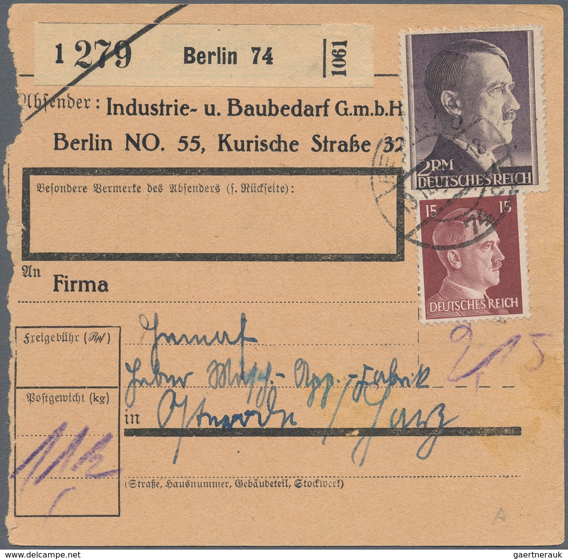 Nachlässe: 1915/1996 Ca., 6 Briefauswahlhefte Mit Deutschen Briefen Und Ganzsachen Mit Hauptwert Deu - Vrac (min 1000 Timbres)