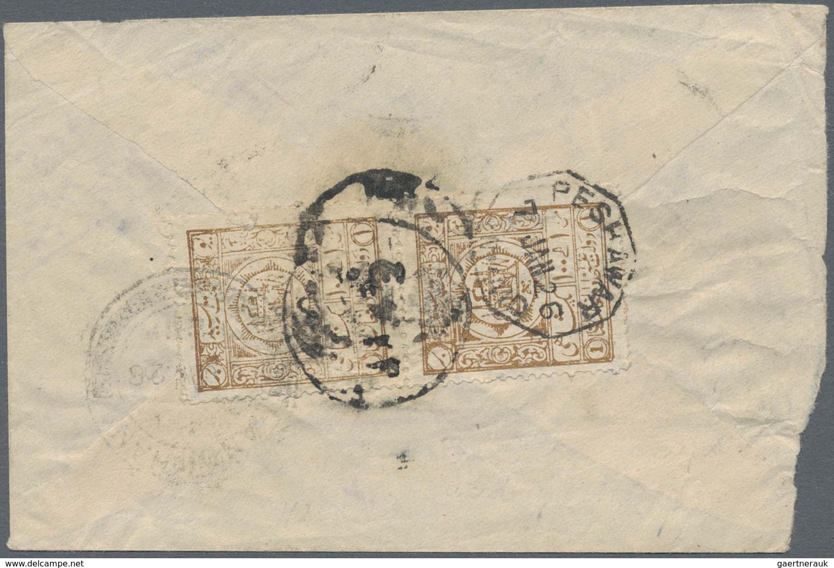 Afghanistan: 1881/1930 (ca.), Extraordinary Lot Mostly Of Covers, Beginning With Ten Single Franking - Afghanistan