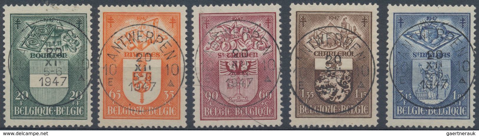 Belgisch-Kongo: 1909/1990, Accumualtion Belgium And Belgian Congo On Stockcards, Mostly Used. Additi - Collections
