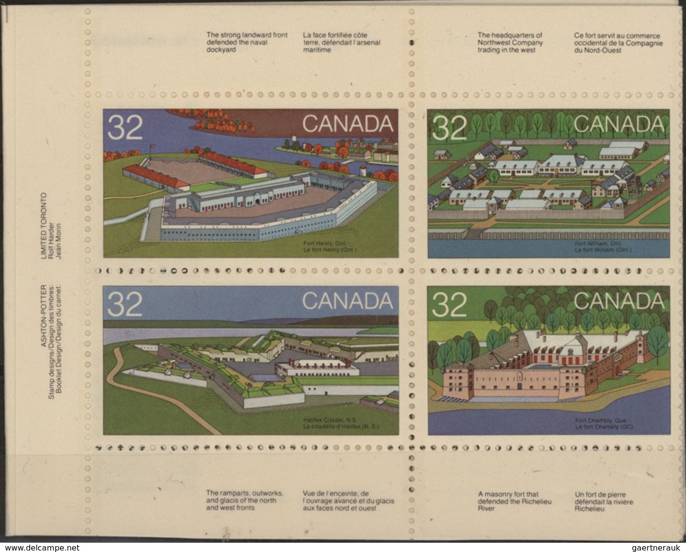 Kanada: 1983, Huge Lot In One Box With 2.800 Copies Of The Stamp Booklet Mi.no. MH 92 (face Value 3, - Collections