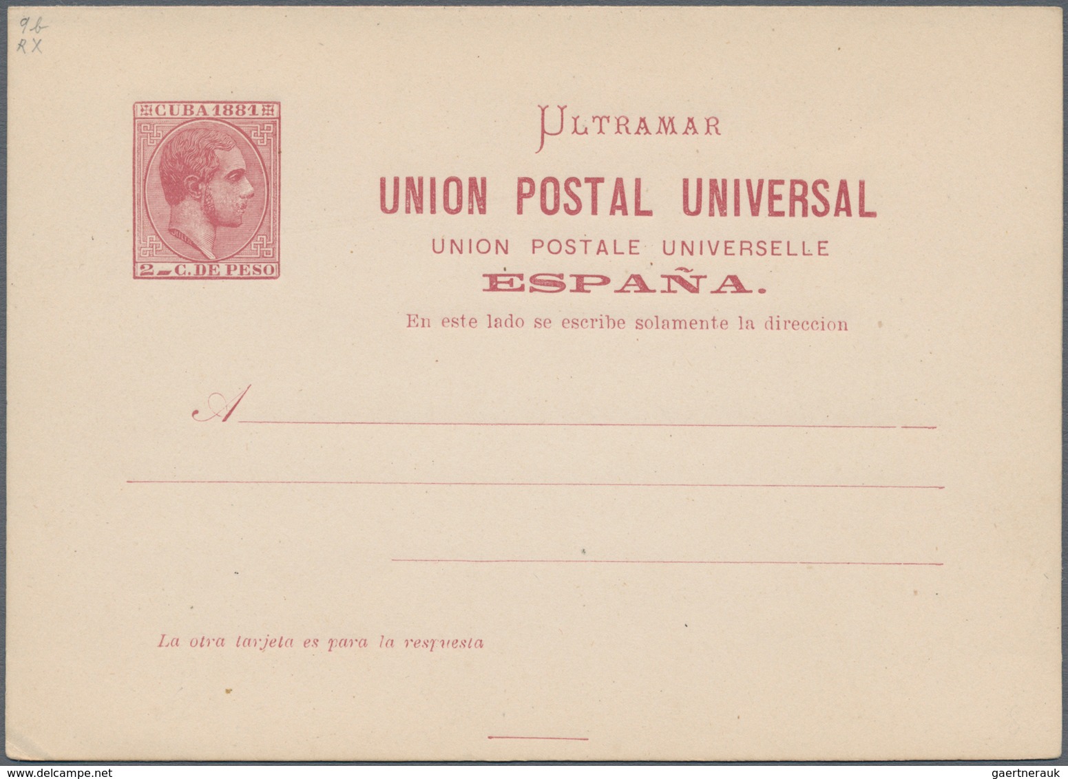 Cuba: 1878/98 Nice Holding Of Ca. 70 Unused And One Commercially Used Postal Stationery Cards, Incl. - Other & Unclassified