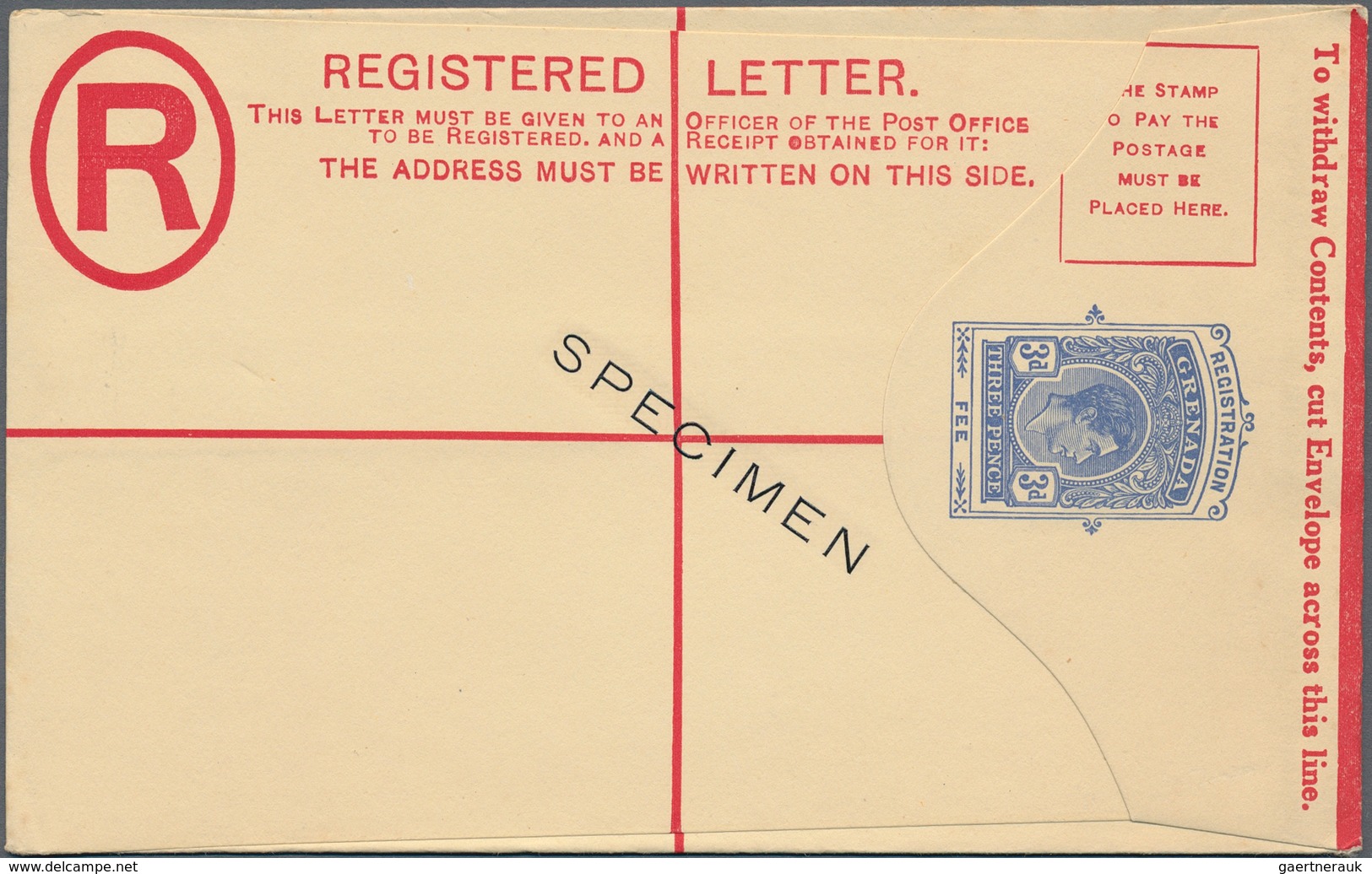 Grenada: From 1881 On. Lot Of 52 Entires Of Which 22 Are SPECIMEN. Diversity: Cards And Reply Cards, - Granada (...-1974)