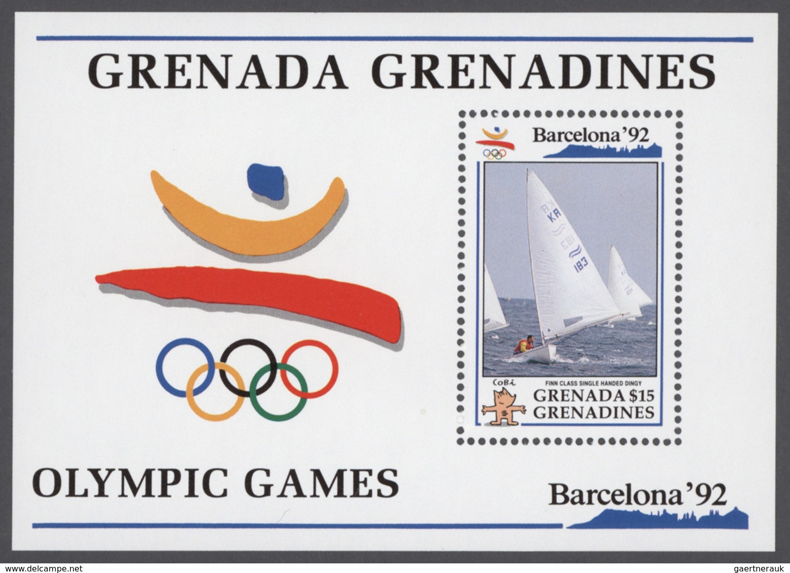 Grenadinen Von Grenada: 1992, Olympics And EXPO, Big Investment Accumulation Of Full Sheets, Part Sh - Grenada (...-1974)