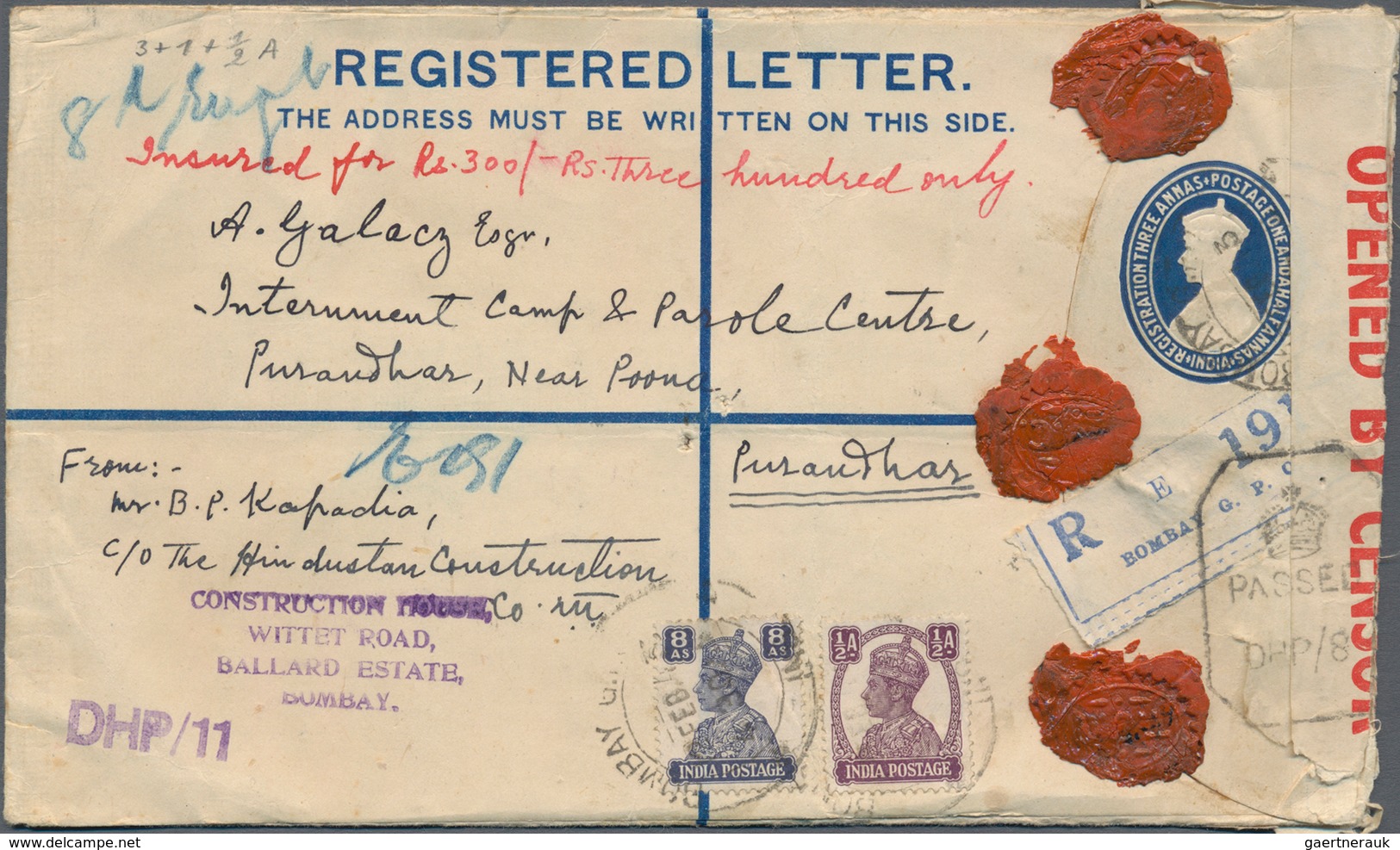 Indien - Ganzsachen: 1890's-1940's Ca.: About 130 Postal Stationery Items From British India, Indian - Non Classés