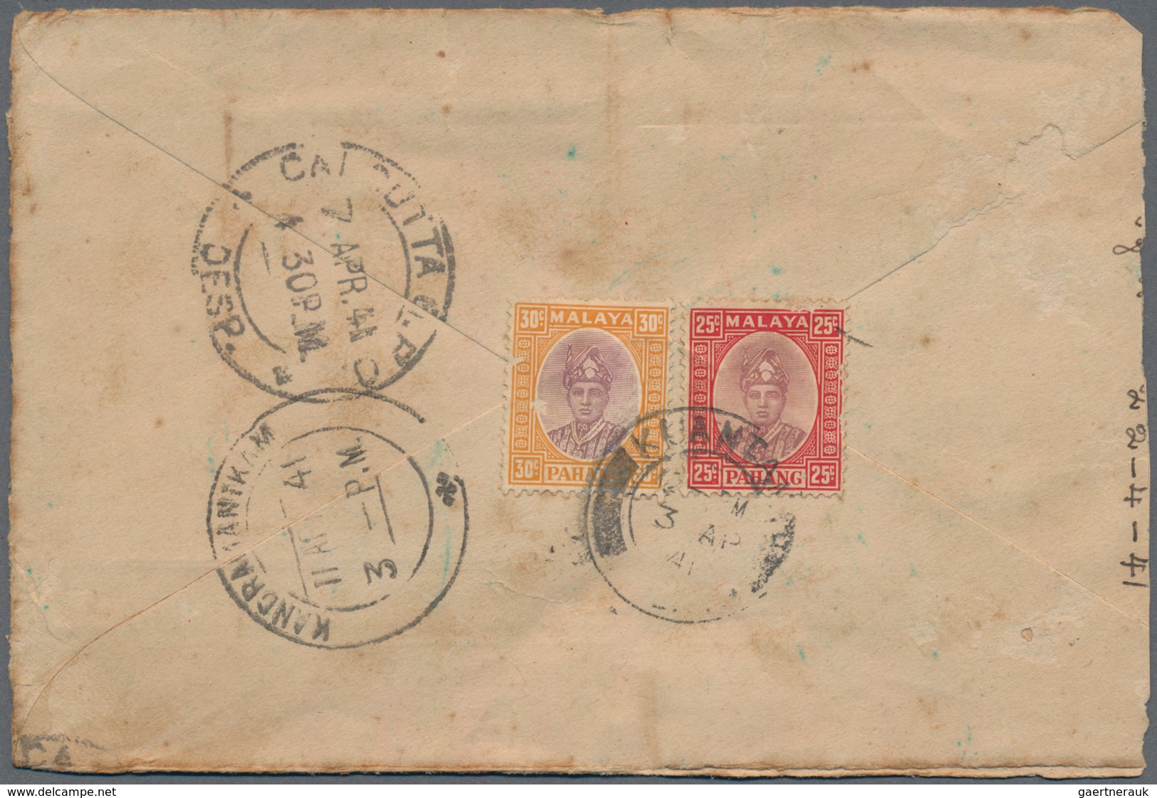 Malaiische Staaten - Pahang: 1920's-1980's Ca.: Several Hundred (400-500) Covers And Postcards From - Pahang