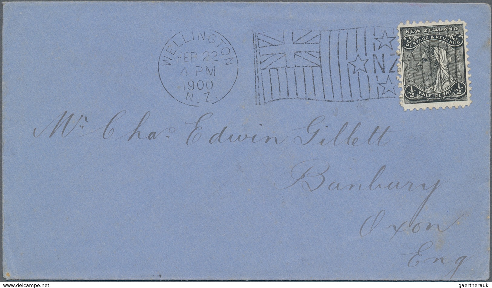Neuseeland: 1889-1980, Vielseitige Partie Mit Rund 200 Briefen, Belegen, Ganzsachen Und FDC, Dabei B - Covers & Documents