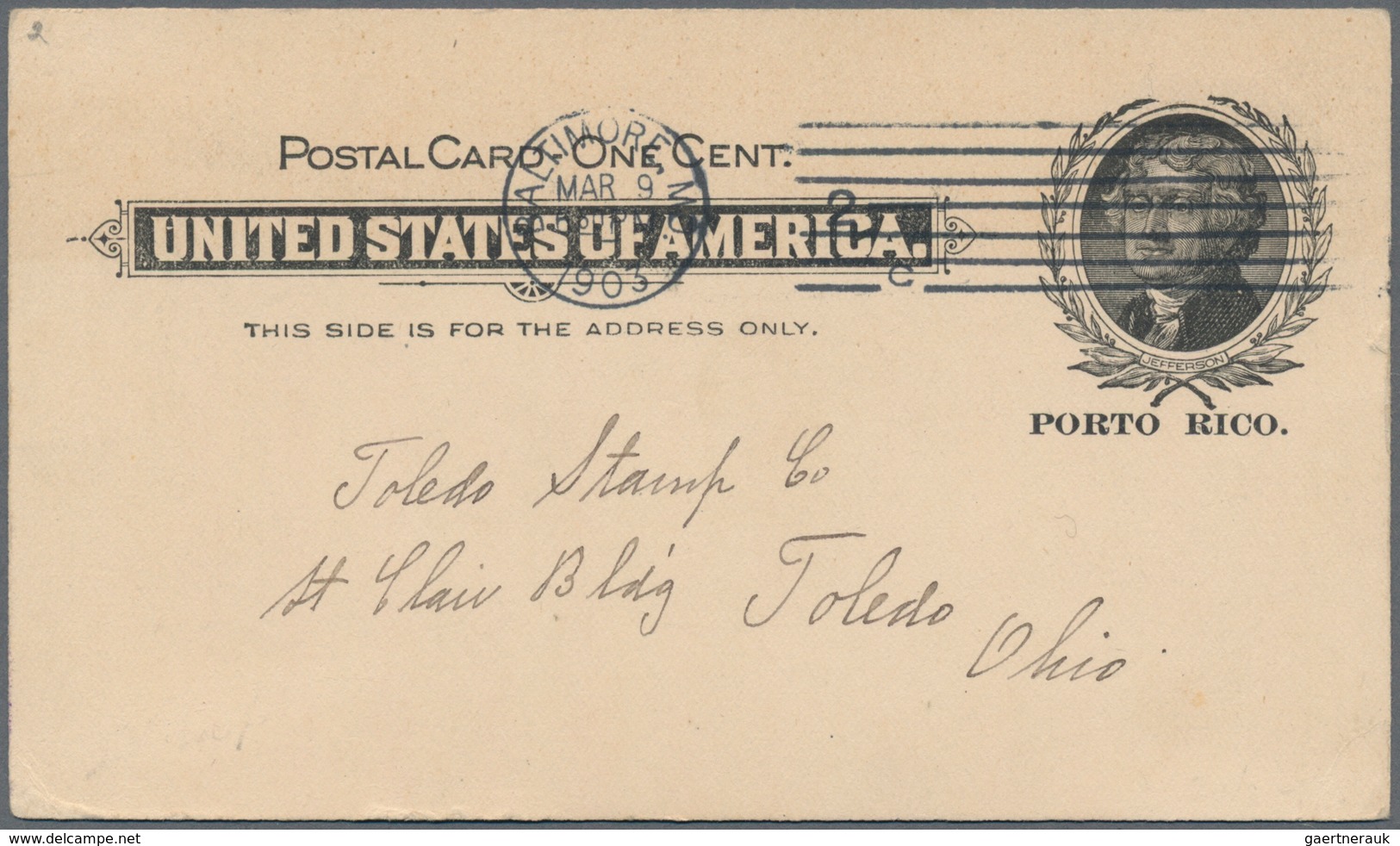 Puerto Rico: 1878/99 Collection Of Ca. 76 Unused Postal Stationery Cards Incl. One Used Item And Som - Porto Rico