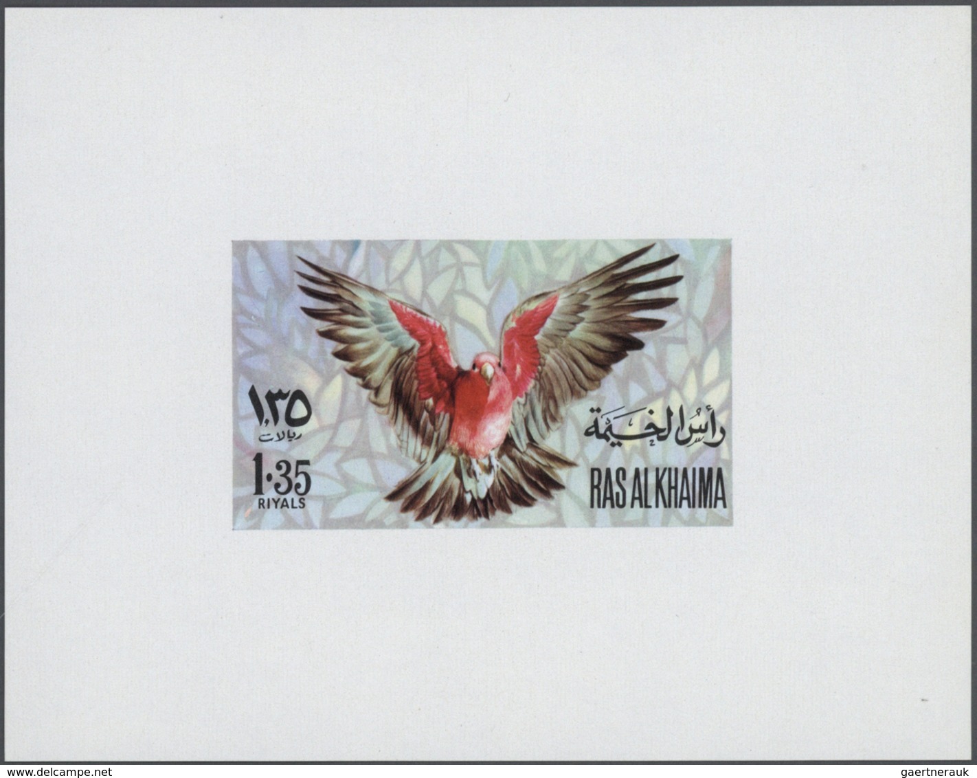 Ras al Khaima: 1972, u/m collection in a thick stockbook with attractive thematic issues like Birds,