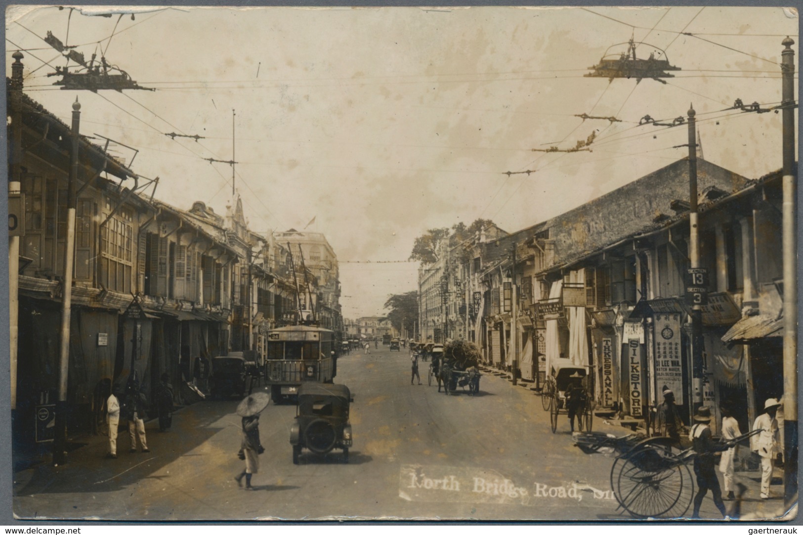 Singapur: 1900's-20's Ca.: About 120 PICTURE POSTCARDS From Singapore (few Others Like From Borneo O - Singapur (...-1959)