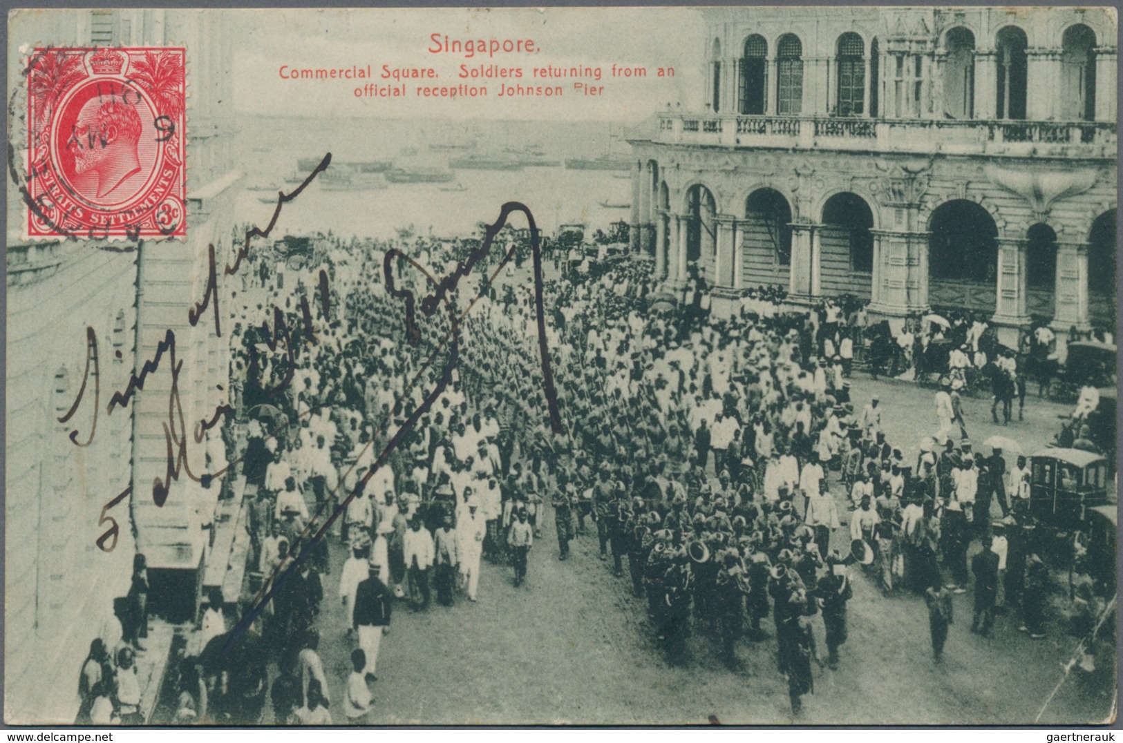 Singapur: 1900's-20's Ca.: About 120 PICTURE POSTCARDS From Singapore (few Others Like From Borneo O - Singapur (...-1959)