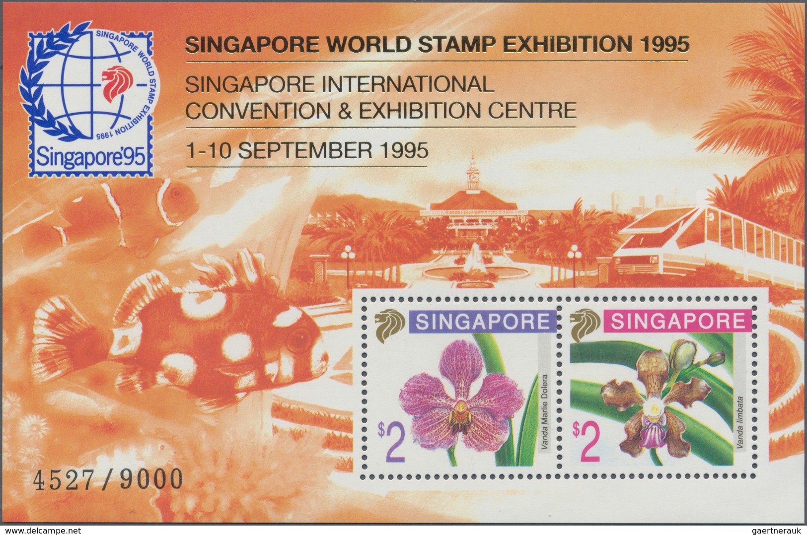 Singapur: 1948-1990's: Comprehensive Stock Of Thousands Of Miniature Sheets And Some Stamps, Startin - Singapour (...-1959)