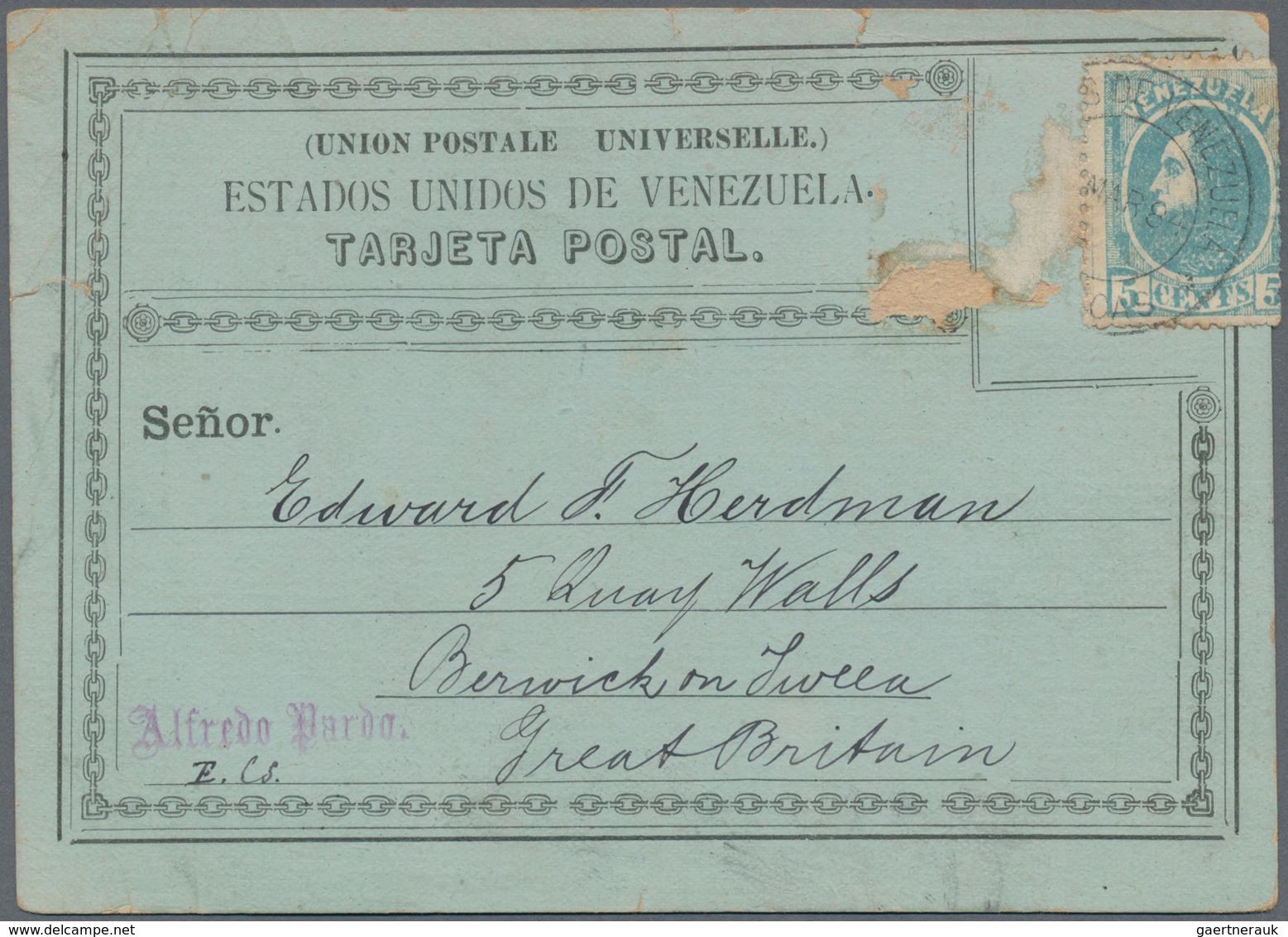 Venezuela - Ganzsachen: 1884/1980 (ca.) Lot Of Ca. 120 Unused/CTO-used And Used Postal Stationeries, - Venezuela
