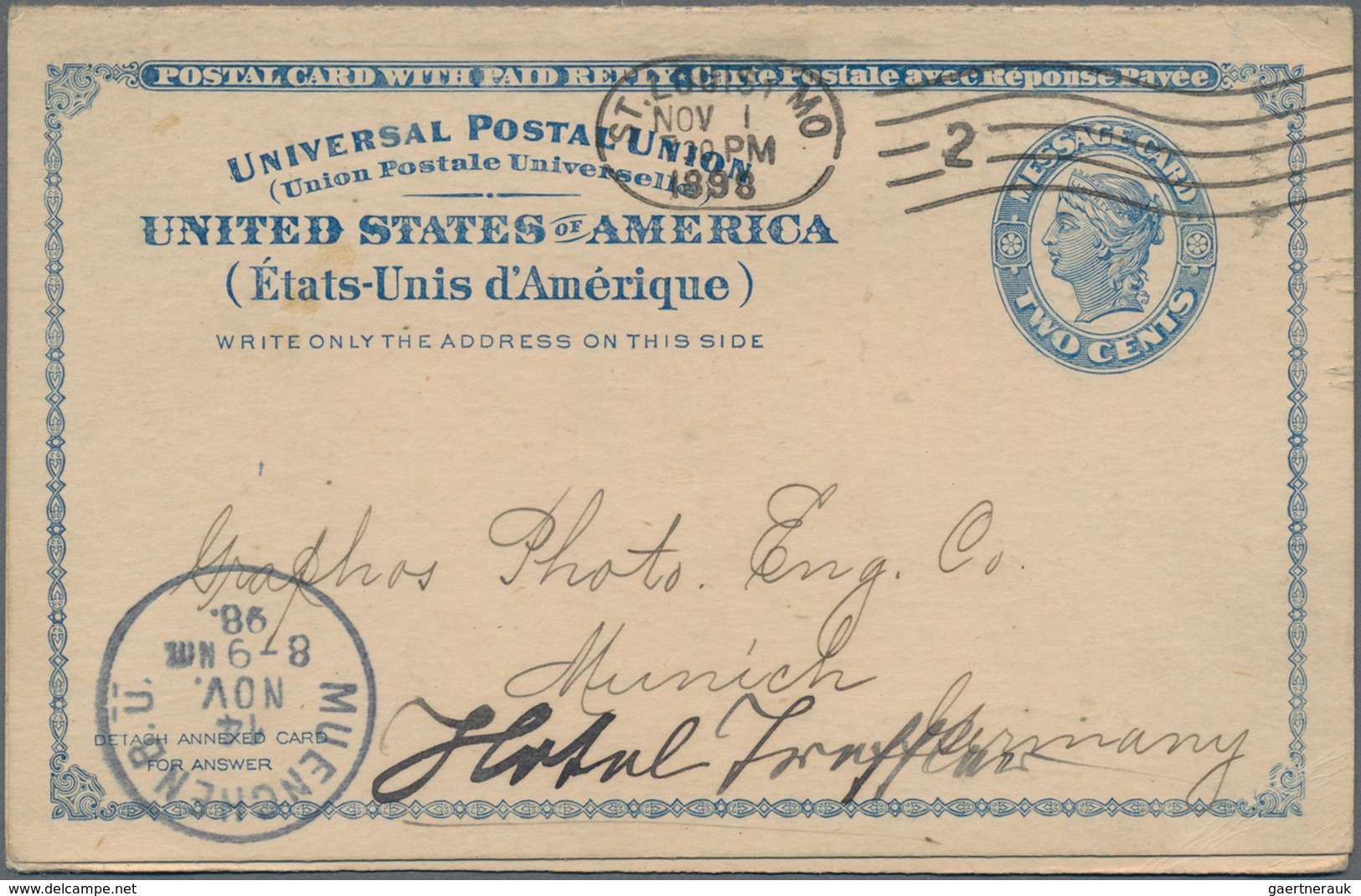 Vereinigte Staaten Von Amerika - Ganzsachen: Mainly 1893 Accumulation Of Ca. 350 Unused And Used Pos - Autres & Non Classés