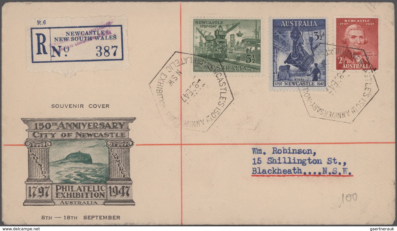 Alle Welt: 1813/1970 abatement in nine boxes with ca. 8000 covers, cards, letters and unused and use